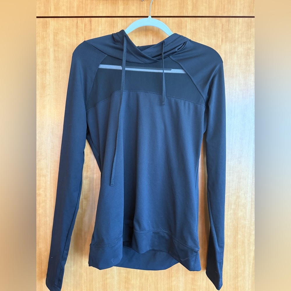 Black Long Sleeve Hoodie